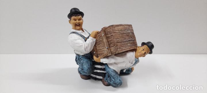 Coleccionismo: HUCHA EL GORDO Y EL FLACO - Foto 2