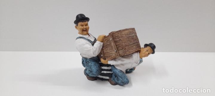 Coleccionismo: HUCHA EL GORDO Y EL FLACO - Foto 1