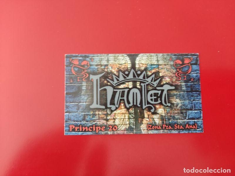 Collezionismo: FLYER PASE PUERTA DISCOTECA PUB HAMLET C/ PRINCIPE 20 STA ANA 2X1200 PTS MADRID A&Ntilde;OS 90