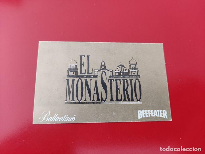 Collezionismo: FLYER PASE PUERTA DISCOTECA PUB EL MONASTERIO C/ AVDA BRASIL 32 2X1200 PTS MADRID A&Ntilde;OS 90