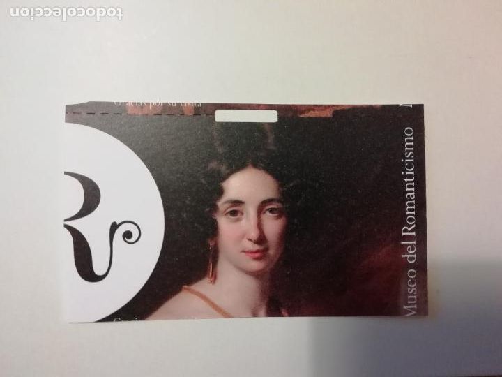 Coleccionismo: Entrada Museo del Romanticismo Madrid Posible retrato de Luc&iacute;a del Riego Escuela inglesa h 1825