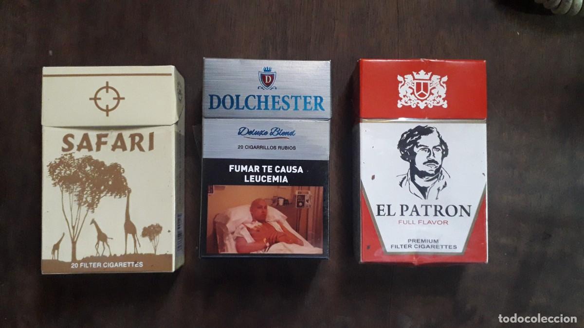 Coleccionismo: CAJAS DE CIGARRILLOS - LOTE DE 3 - - Foto 1