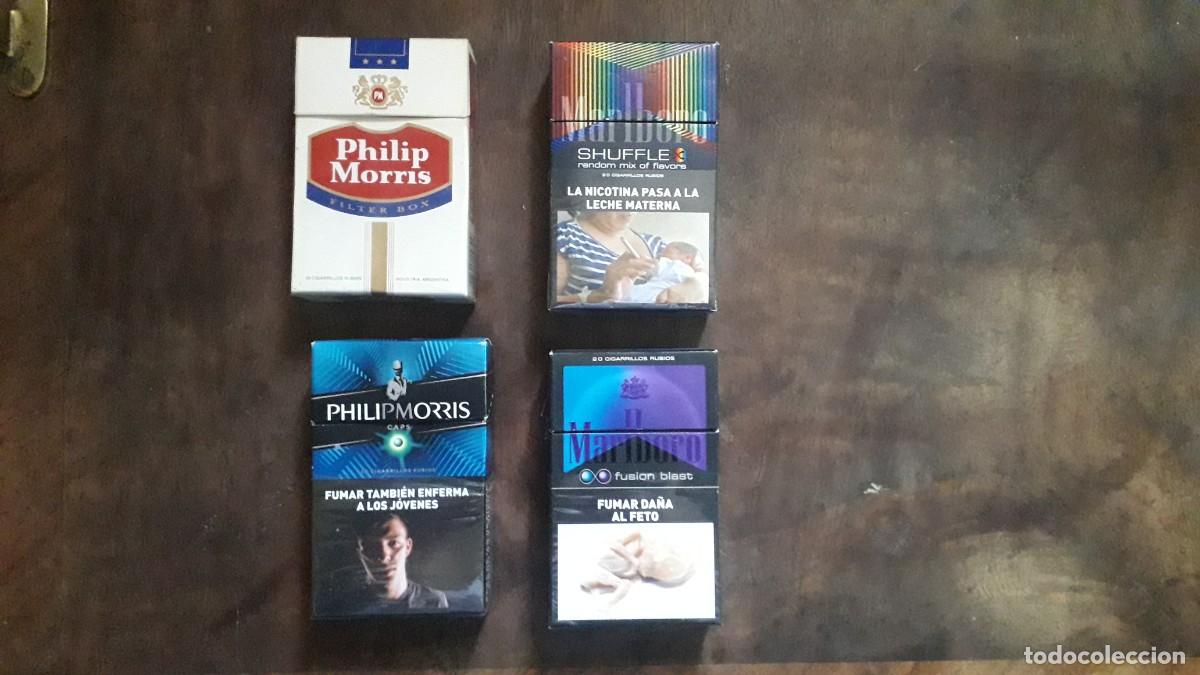 Coleccionismo: CAJAS DE CIGARRILLOS - LOTE DE 4 - - Foto 1