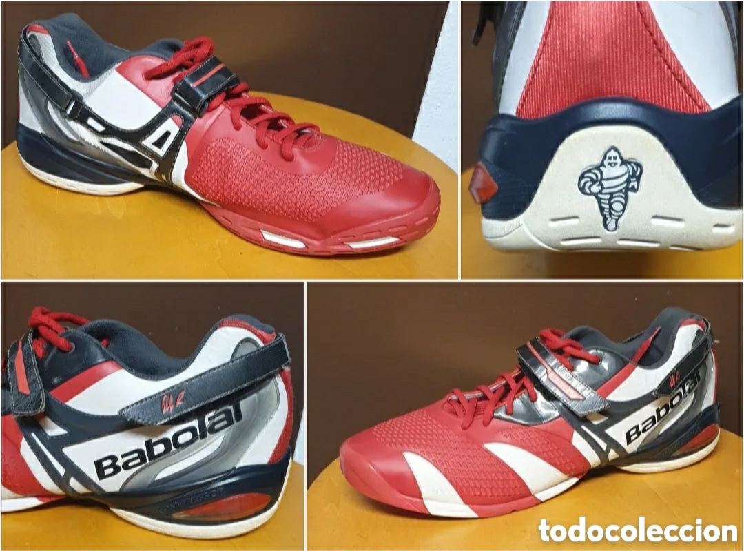 publicidad michel n y babolat una zapatilla gig Comprar Outros