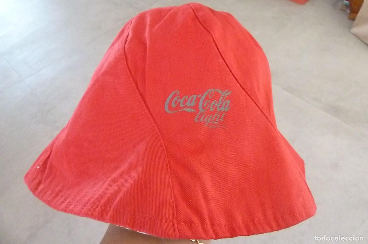 Coleccionismo: Gorro reversible publicidad Coca-Cola - Foto 4