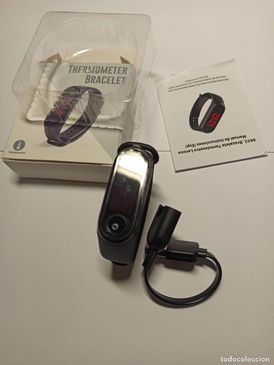 Coleccionismo: Reloj de mu&ntilde;eca con term&oacute;metro. - Foto 6