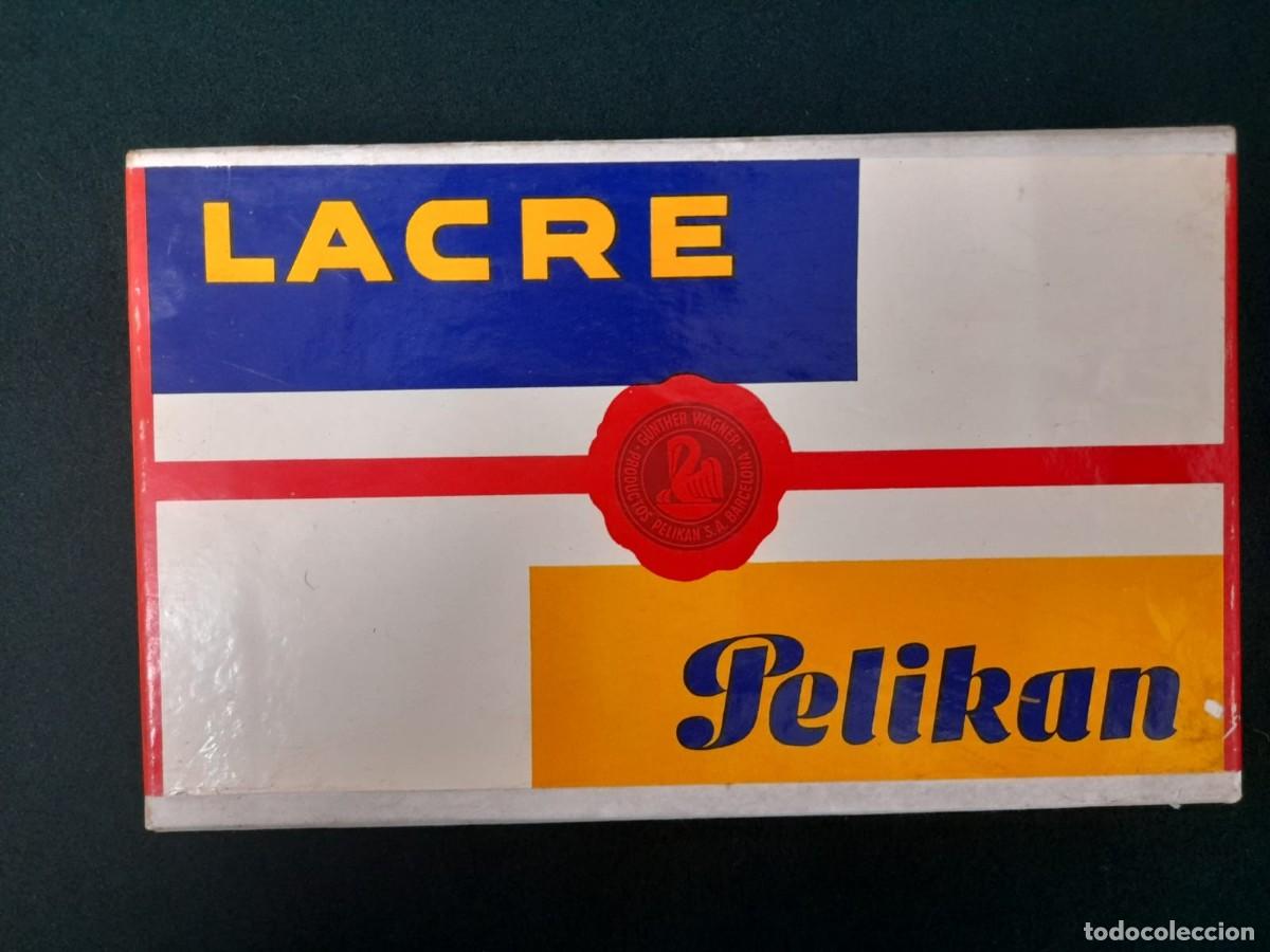 Coleccionismo: Caja Lacre Pelikan 10 barras. Precintada. Antigua.