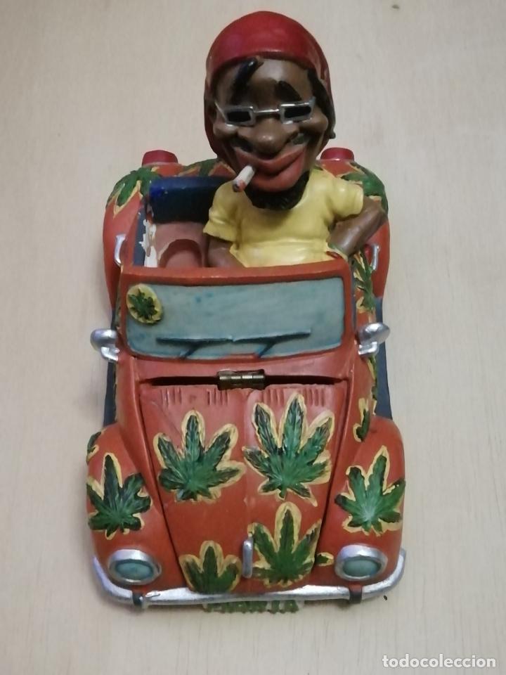 Coleccionismo: FIGURA RASTAFARI EN COCHE - Foto 2