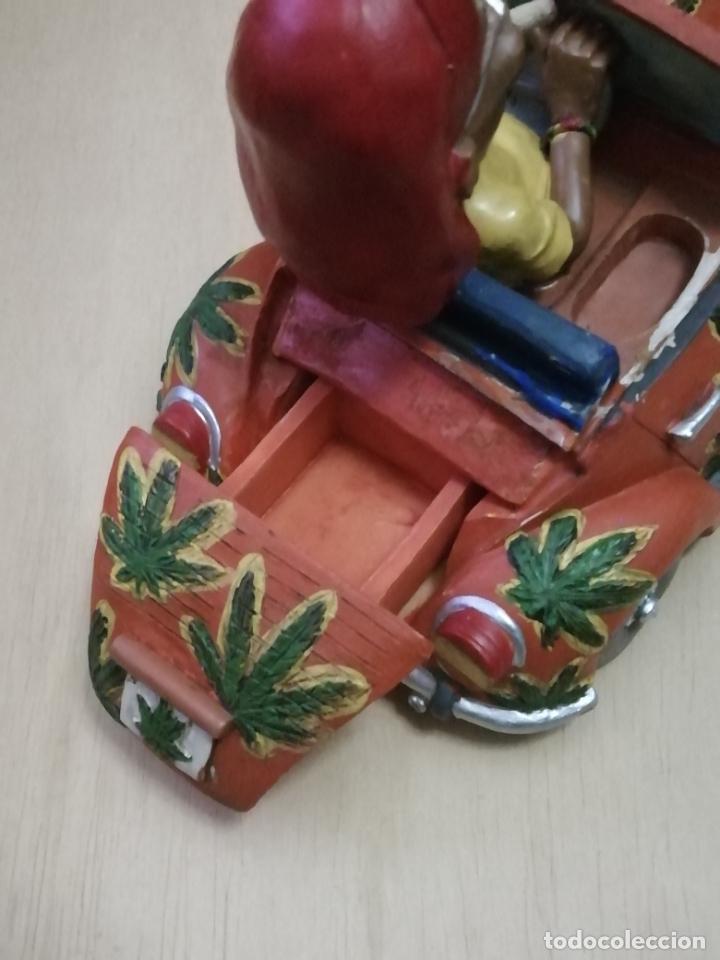 Coleccionismo: FIGURA RASTAFARI EN COCHE - Foto 4