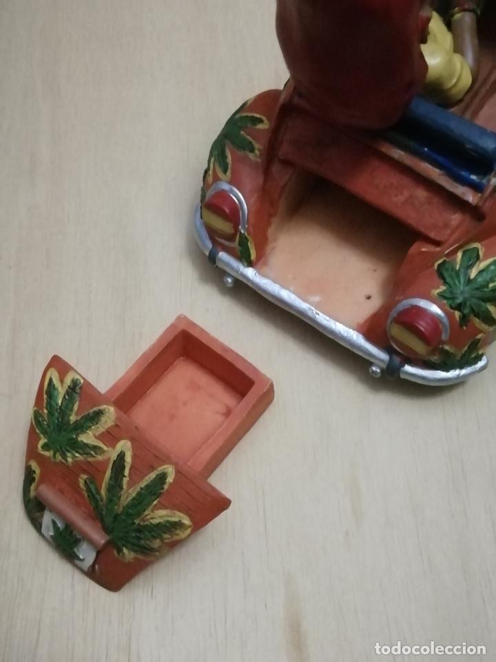Coleccionismo: FIGURA RASTAFARI EN COCHE - Foto 5