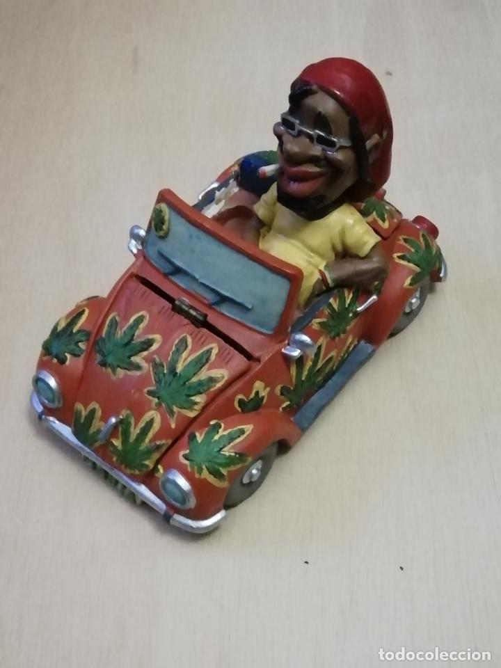 Coleccionismo: FIGURA RASTAFARI EN COCHE - Foto 1