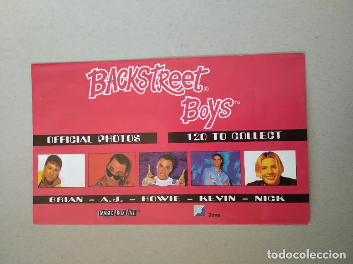 Collezionismo: SOBRE VACIO BACKSTREETS BOYS OFICIAL FOTOS PHOTOS MAGIC BOX BRIAN AJ HOWIE KEVIN NICK A&Ntilde;O 1997