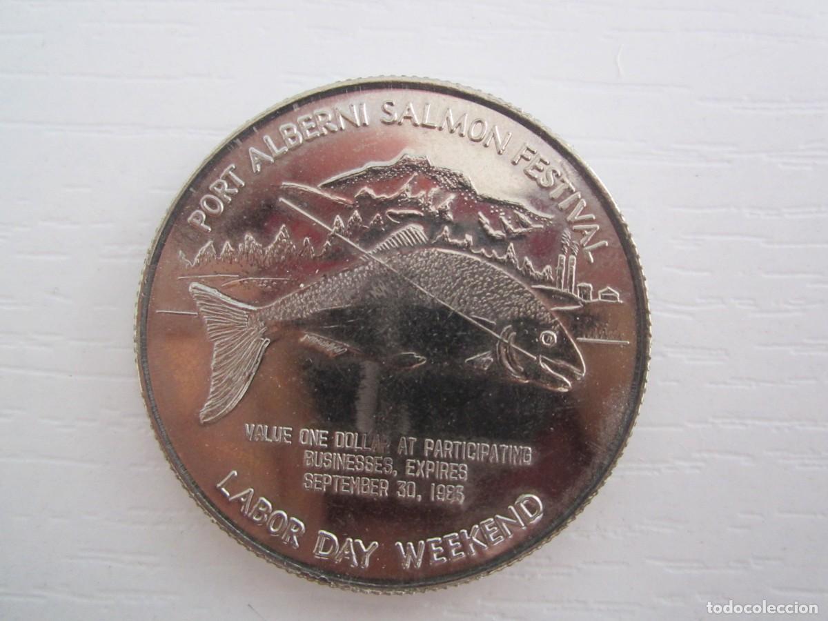 Coleccionismo: MEDALLA FESTIVAL DEL SALMON CANADA 1086