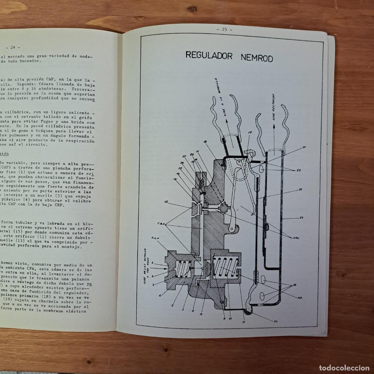Coleccionismo: MANUAL DE ESCAFANDRISMO. TEXTO PARA CURSOS DE LA OJE - Foto 3