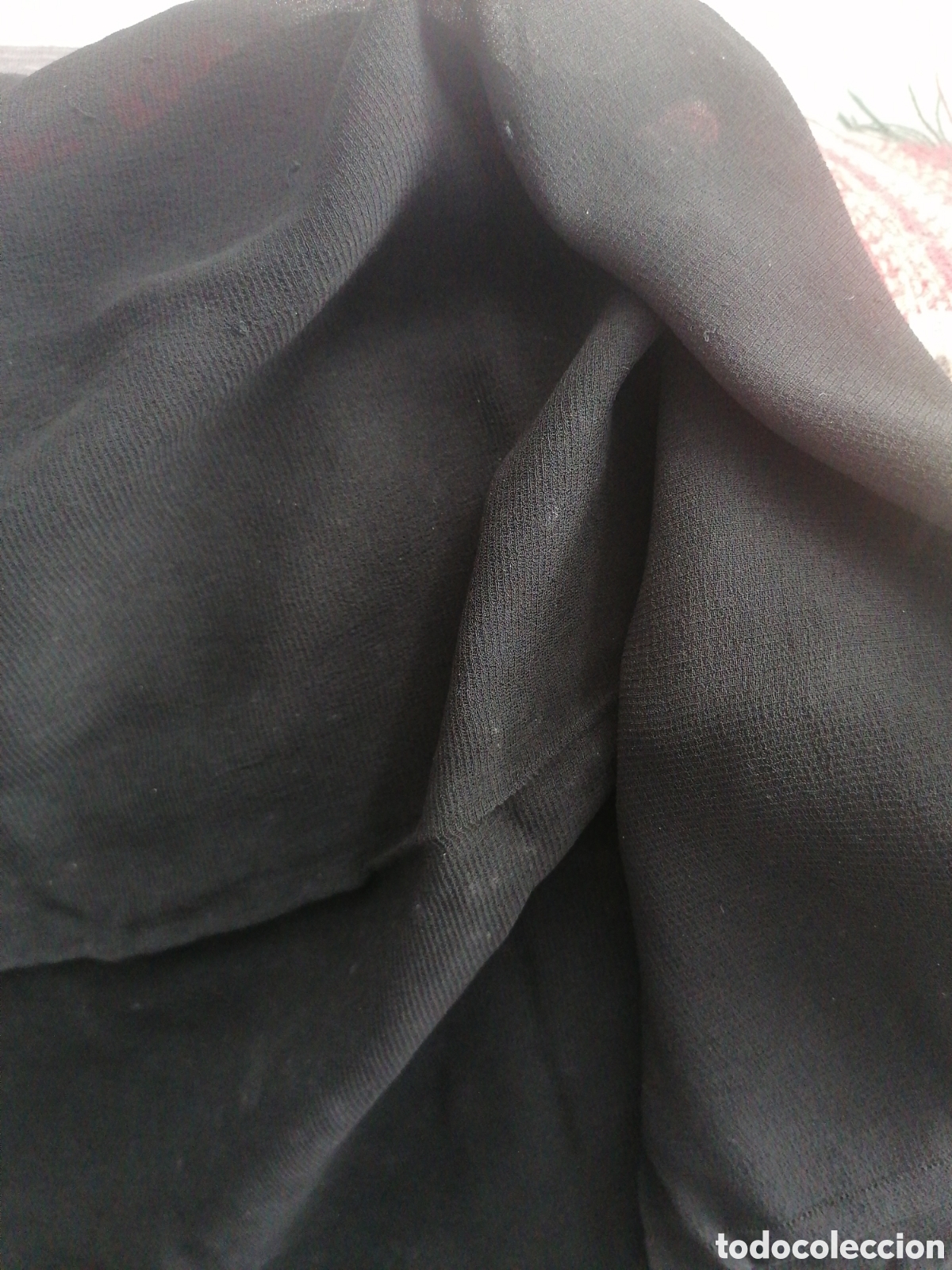 Coleccionismo: Mantilla antigua - Foto 7