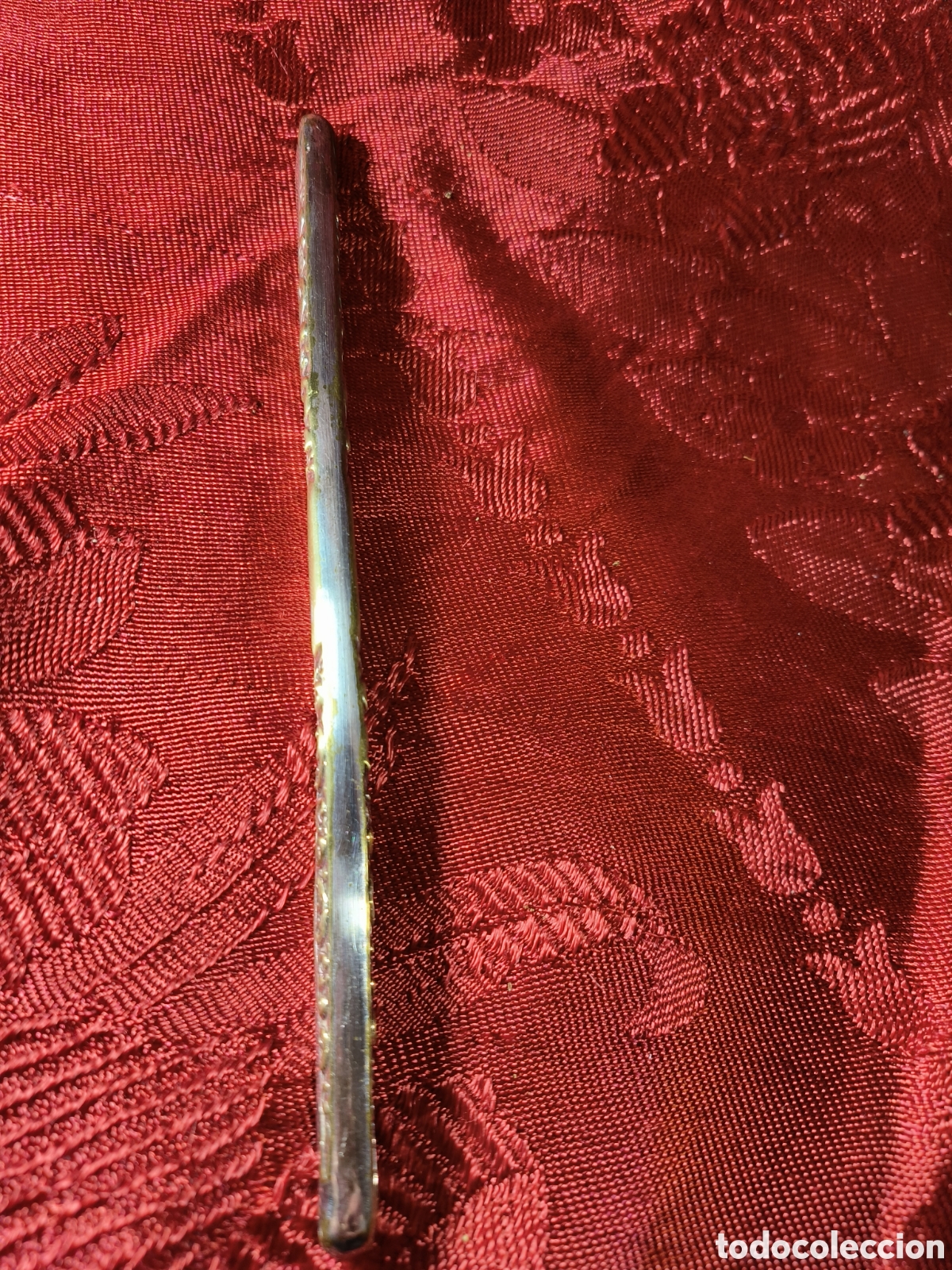 Coleccionismo: Embellecedor para peine de plata - Foto 2