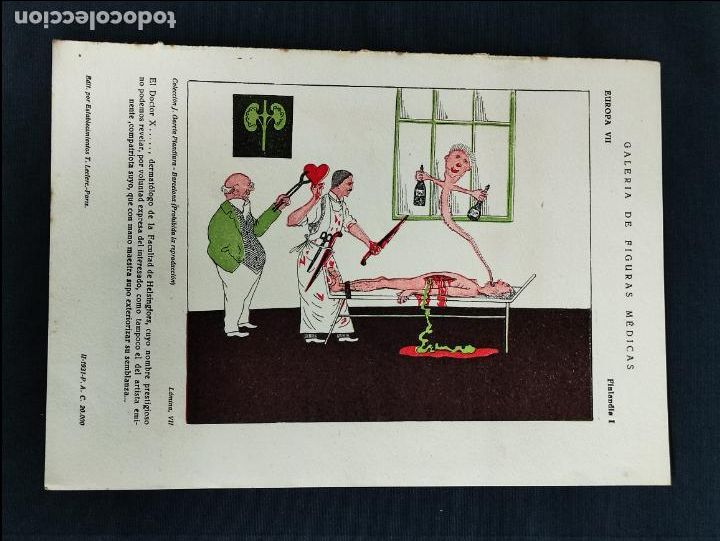 Collezionismo: GALERIA DE FIGURAS MEDICAS - EUROPA VII - FINLANDIA I