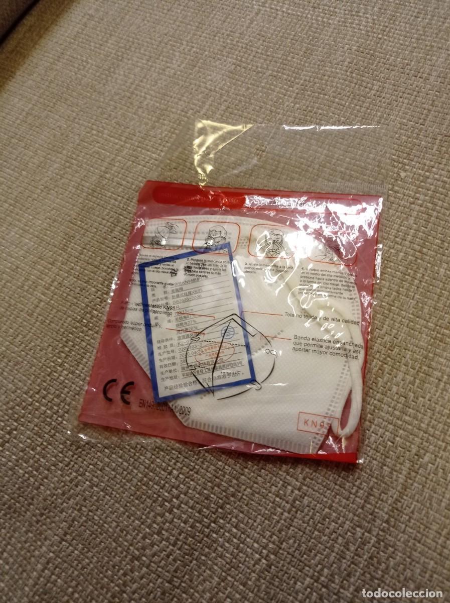 Collectionnisme: Mascarilla Adelante Madrid, la que se distribuy&oacute; durante la pandemia del Covid. D&iacute;az Ayuso. Nueva