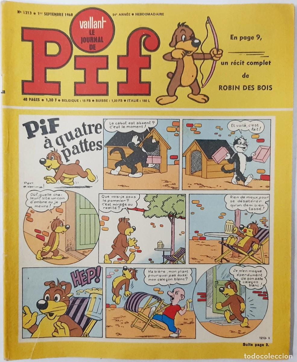 Coleccionismo: Pif №1212, 1 Septembre 1968 - Foto 1