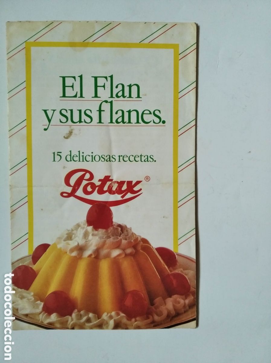 Coleccionismo: Publicidad de flan potax - Foto 3