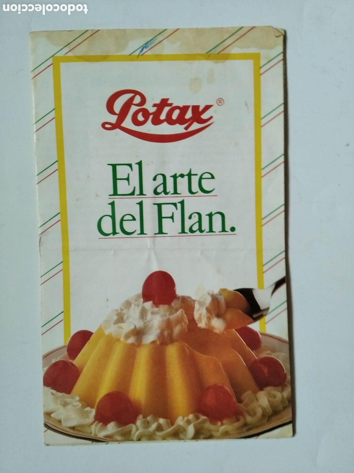 Coleccionismo: Publicidad de flan potax - Foto 1