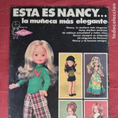 Coleccionismo: HOJA PUBLICITARIA ANUNCIO DE NANCY LA MUÑECA MAS ELEGANTE.