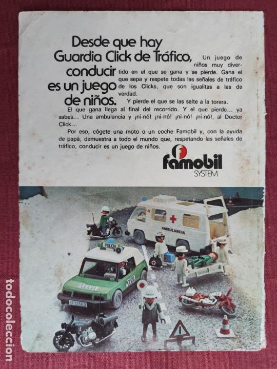 Coleccionismo: HOJA PUBLICITARIA - ANUNCIO DE FAMOBIL SYSTEM.