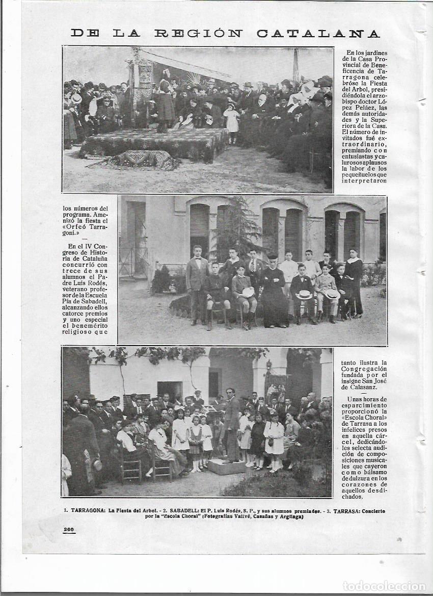 Collezionismo: A&Ntilde;O 1918 RECORTE PRENSA TERRASSA CONCIERTO DE ESCOLA CHORAL ESCOLA CORAL
