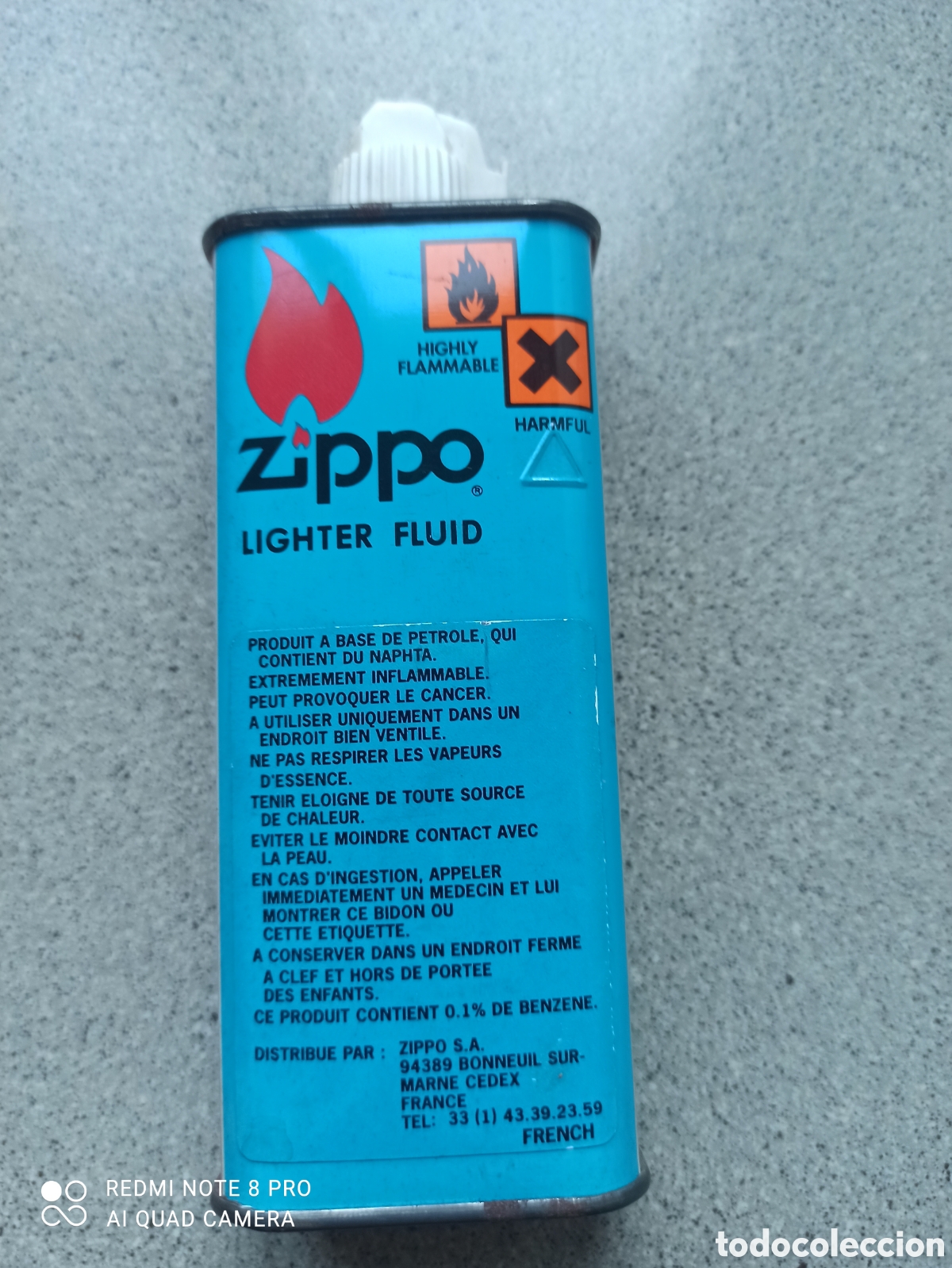 Coleccionismo: Lata de zippo - Foto 2