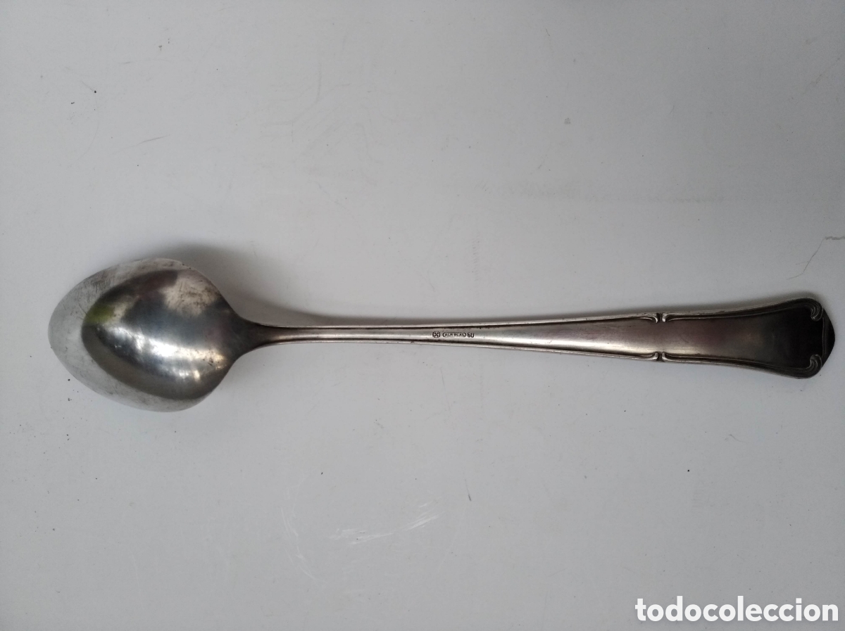 Coleccionismo: Cuchara grande de plata - Foto 2