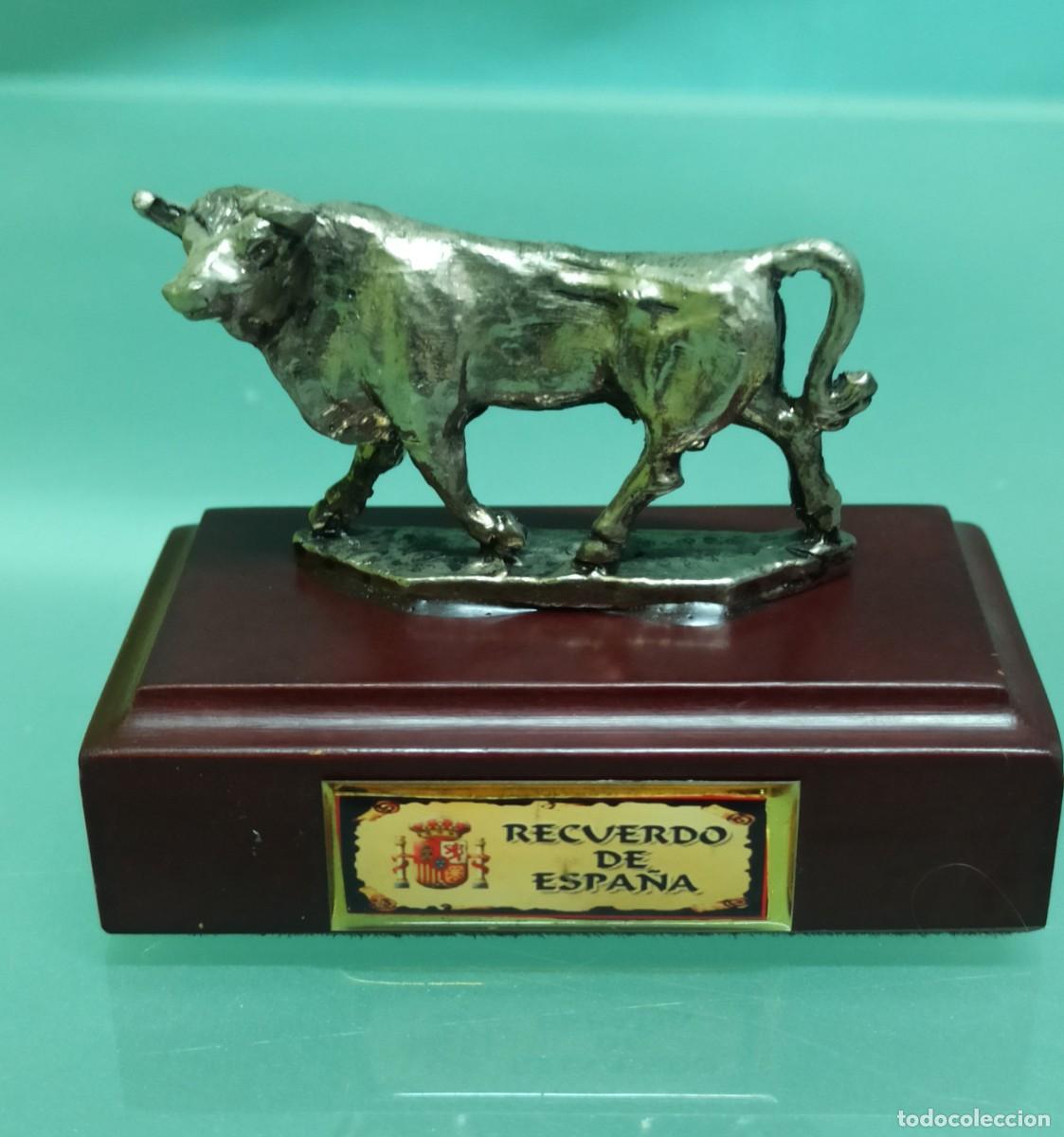 Coleccionismo: Toro metal Souvenir Espa&ntilde;a