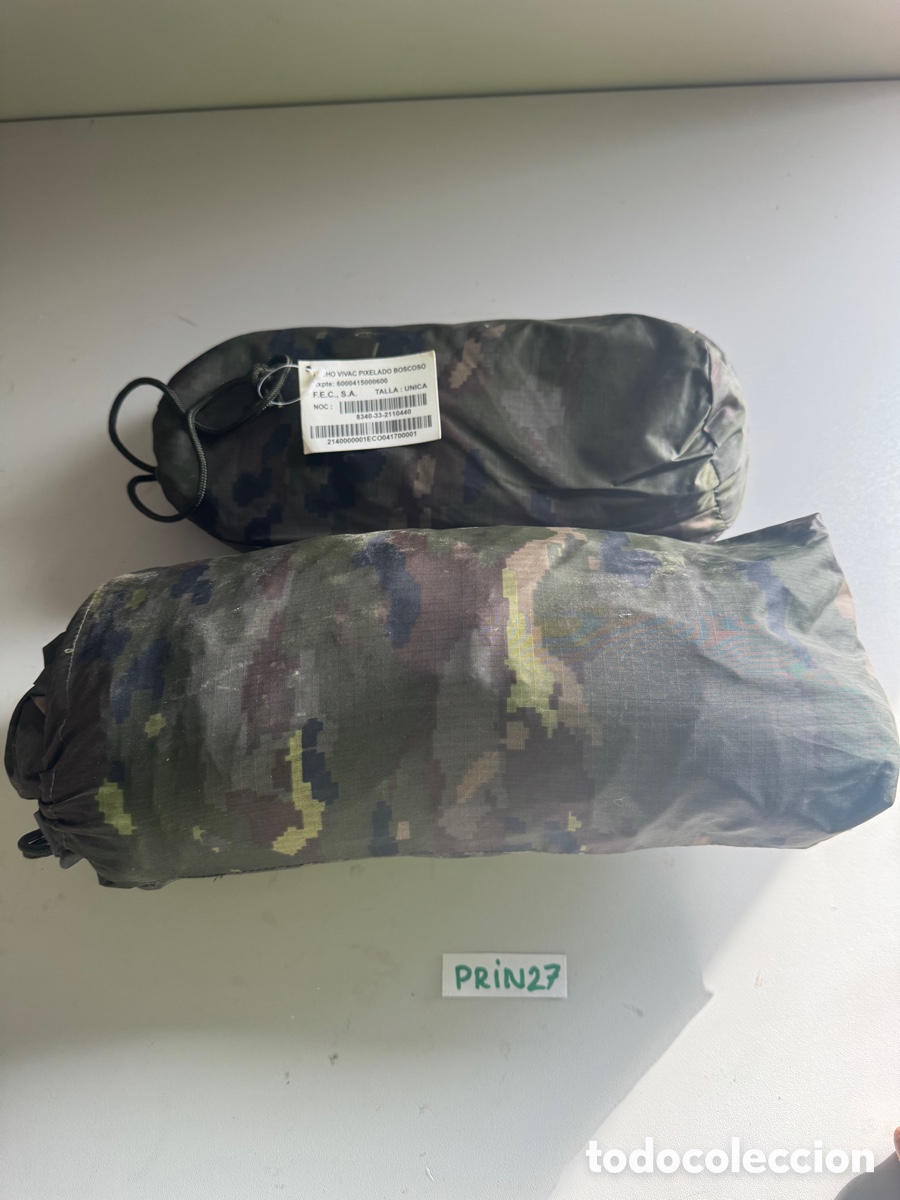 Coleccionismo: Chubasqueros militares, ej&eacute;rcito espa&ntilde;ol - Foto 1