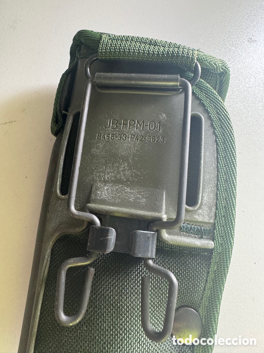 Coleccionismo: Funda de pistola m&uacute;ltiple, ej&eacute;rcito espa&ntilde;ol - Foto 3