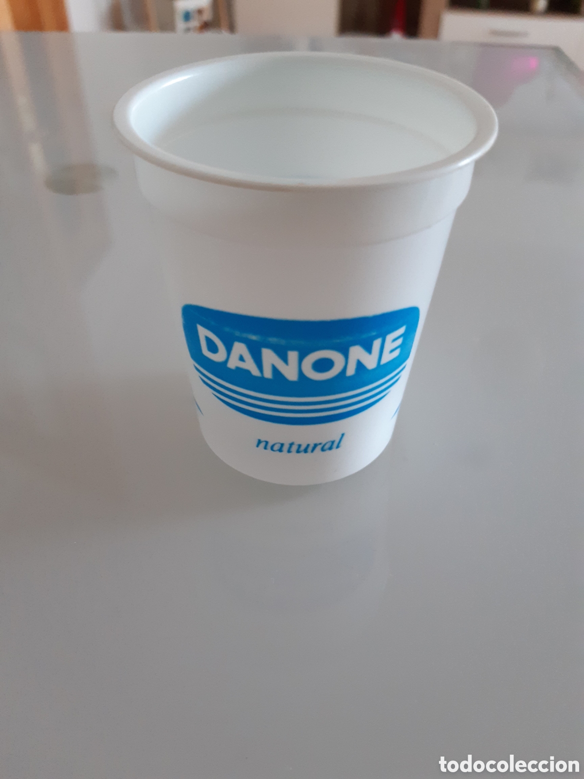 Coleccionismo: Envase de Danone de pl&aacute;stico a&ntilde;os 70 - Foto 1