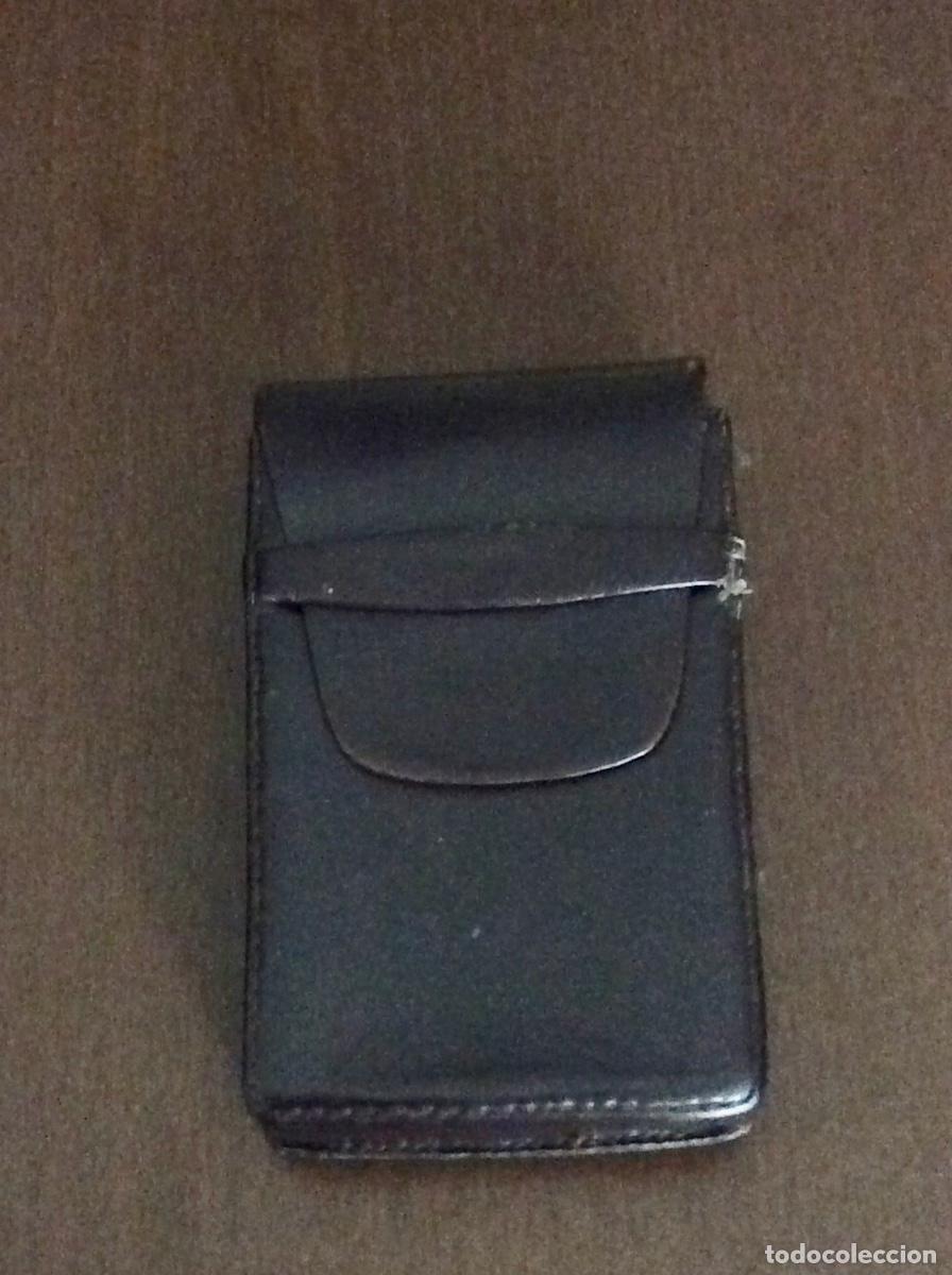 Coleccionismo: VINTAGE PITILLERA DE PIEL MARR&Oacute;N - Foto 1