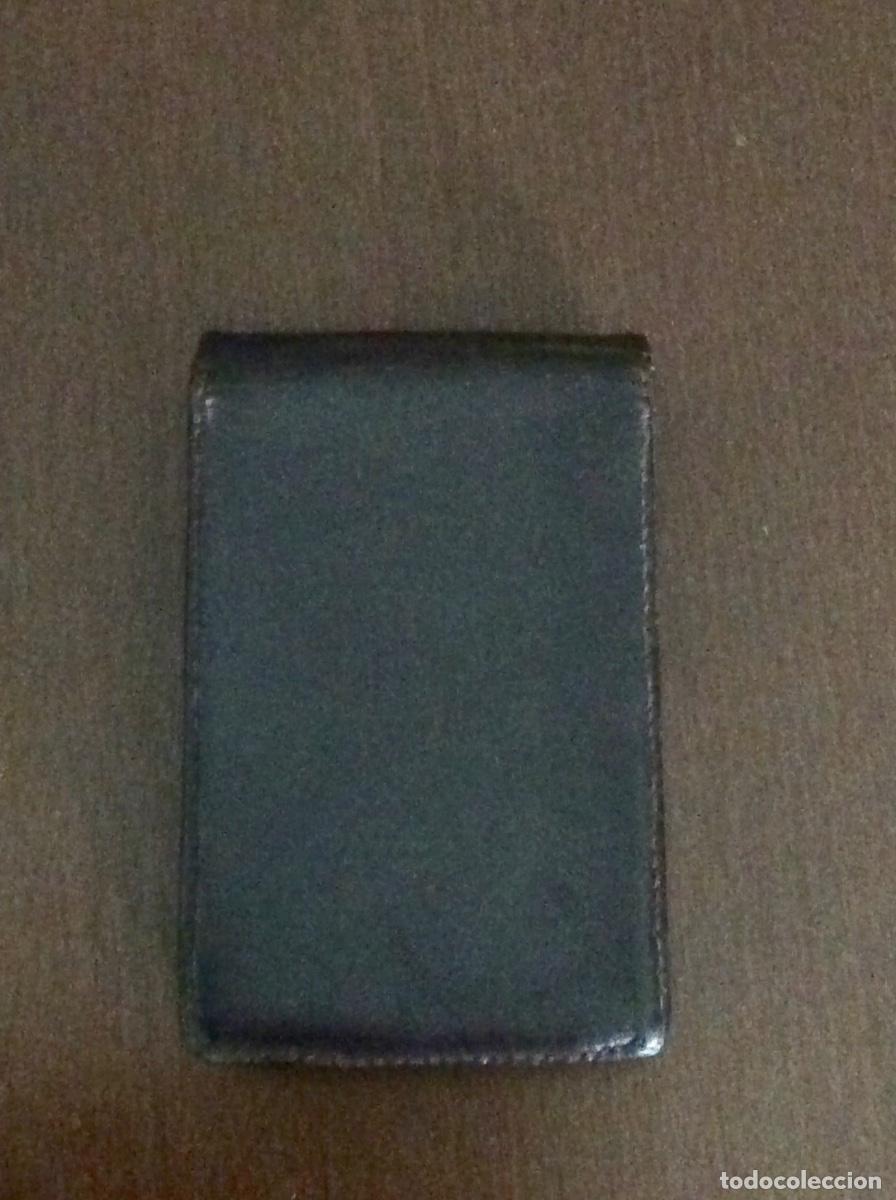 Coleccionismo: VINTAGE PITILLERA DE PIEL MARR&Oacute;N - Foto 2