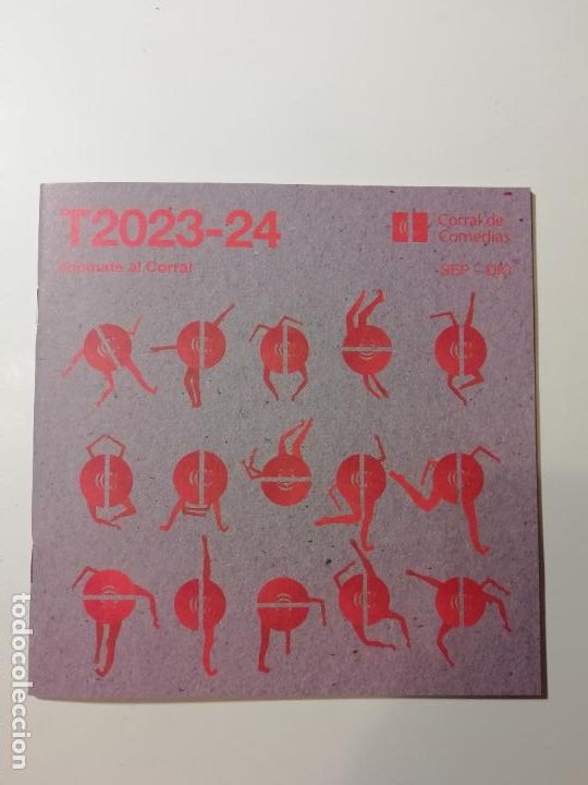 Coleccionismo: Folleto Programaci&oacute;n Corral de Comedias Alcal&aacute; de Henares Septiembre-Diciembre 2023 Teatro Cultura