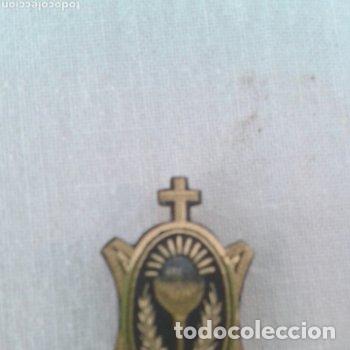 Coleccionismo: Alfiler oro damasquinado de EIBAR - Foto 3