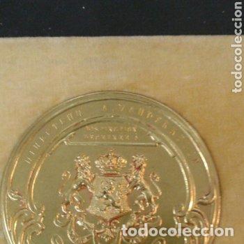Coleccionismo: Medalla de oro A. de Tombay - Foto 2