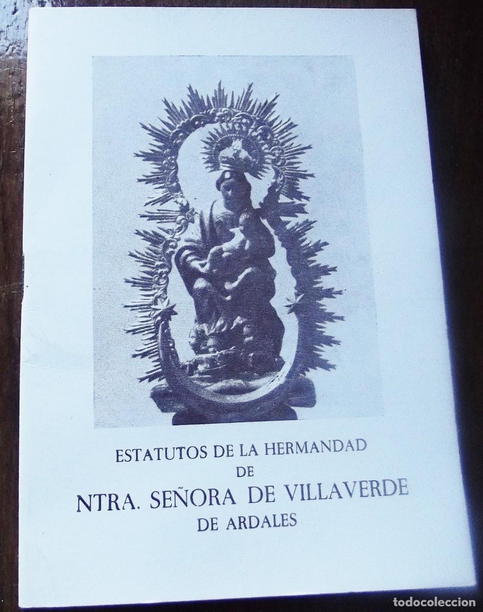 Coleccionismo: Estatutos de la Hermandad Ntra. Se&ntilde;ora de Villaverde de Ardales