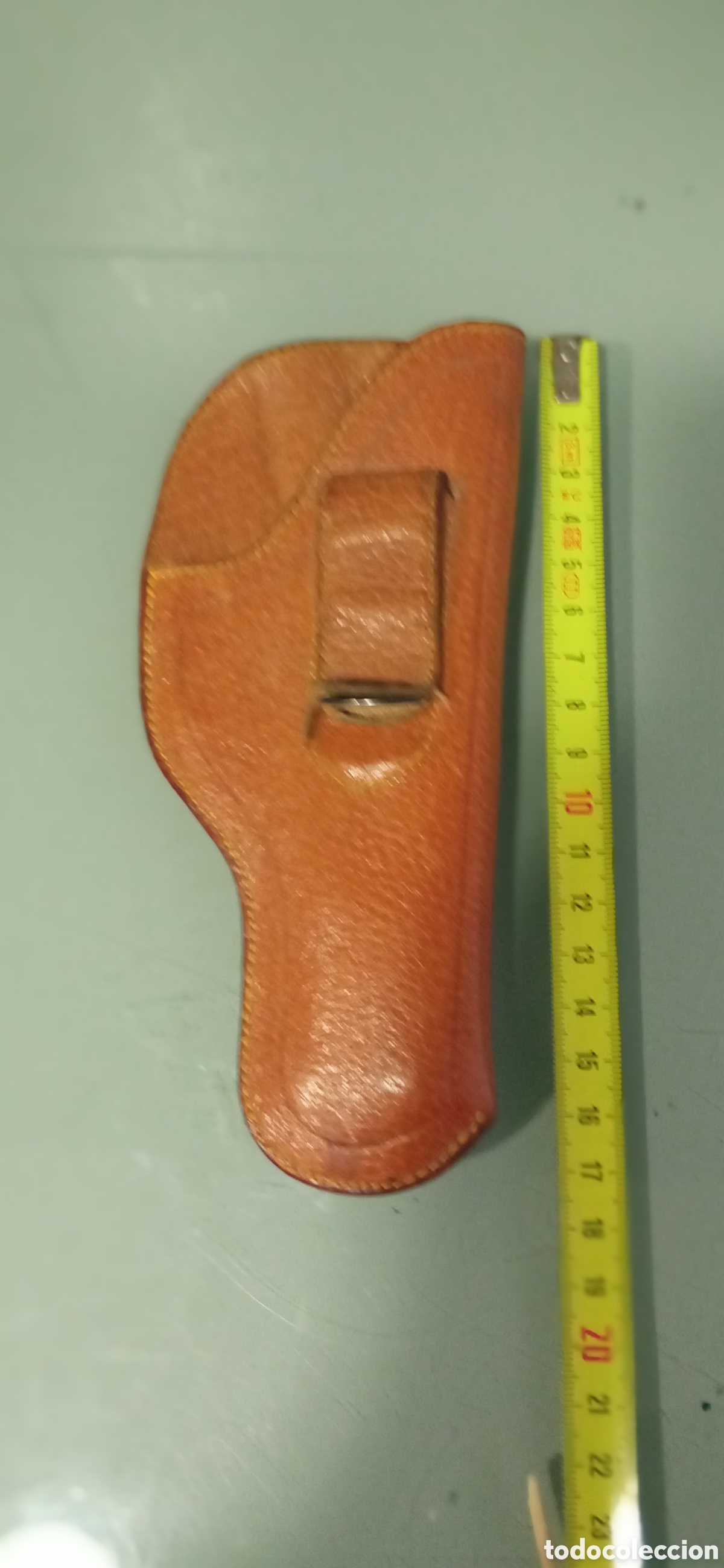 Coleccionismo: Funda de pistola de cuero - Foto 4