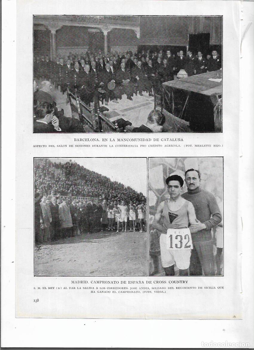 Coleccionismo: A&Ntilde;O 1924 RECORTE PRENSA DEPORTES SAN SEBASTIAN CROS COUNTRY GANADOR JOSE ANDIA SOLDADO