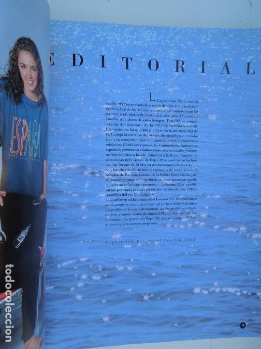 Coleccionismo: PROGRAMA EXPO92 - EXPOSICION UNIVERSAL DE SEVILLA 1992 - Foto 7
