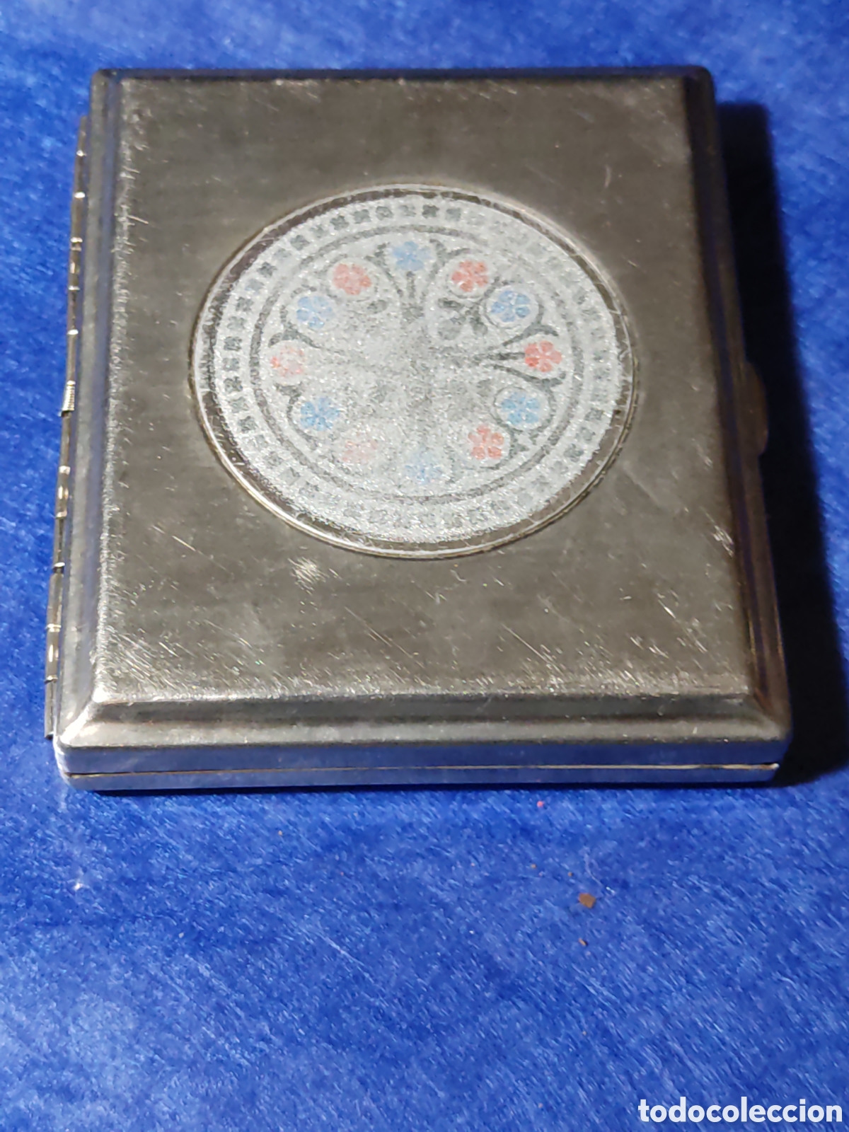 Coleccionismo: Pitillera de acero.Vintage. - Foto 1