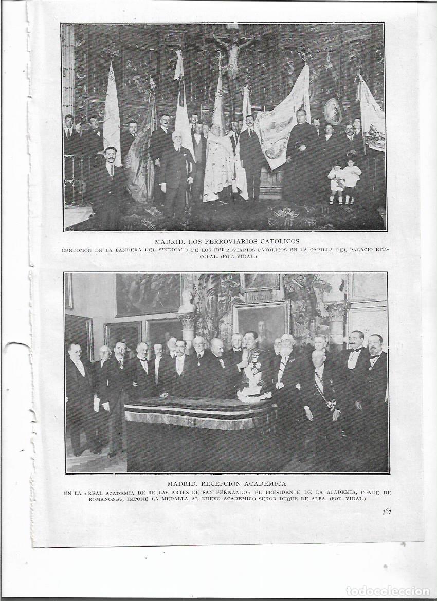 Collezionismo: A&Ntilde;O 1924 RECORTE PRENSA MADRID HOMENAJE IMPOSICION MEDALLA NUEVO ACADEMICO DUQUE DE ALBA