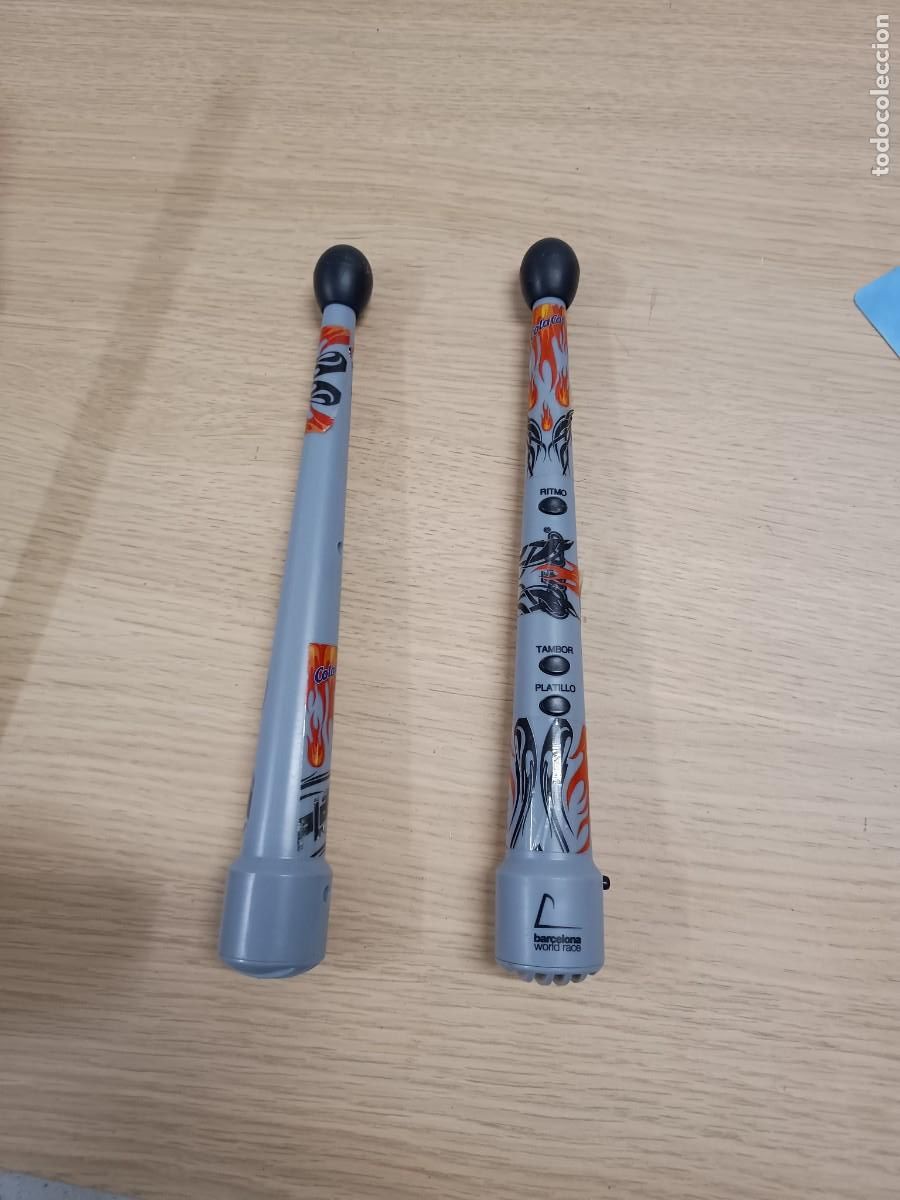 Coleccionismo: PALOS BAQUETAS DE TAMBOR MUSICALES COLA CAO
