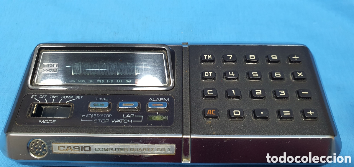 Coleccionismo: CALCULADORA CASIO COMPUTER QUARTZ CQ 1. NO FUNCIONA - Foto 2