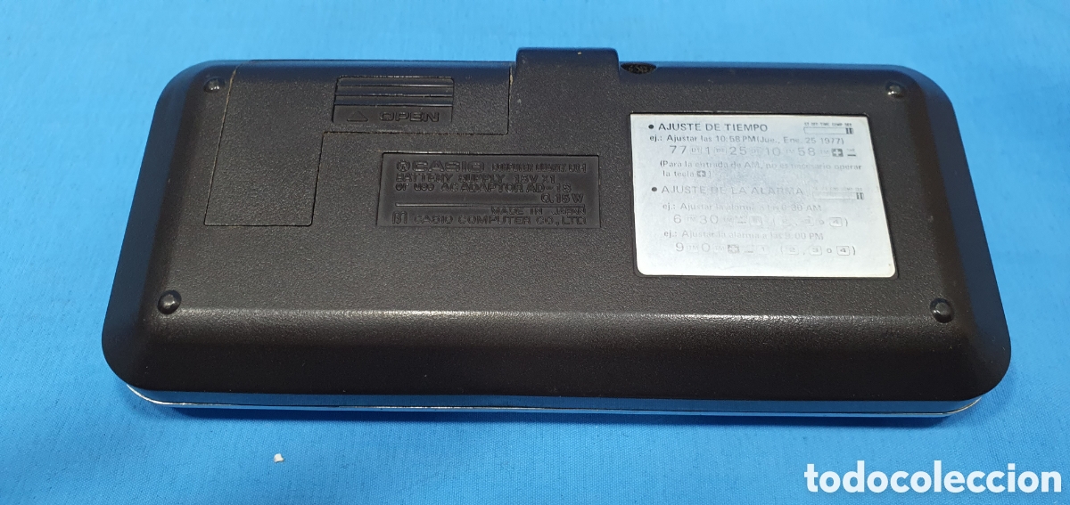 Coleccionismo: CALCULADORA CASIO COMPUTER QUARTZ CQ 1. NO FUNCIONA - Foto 8