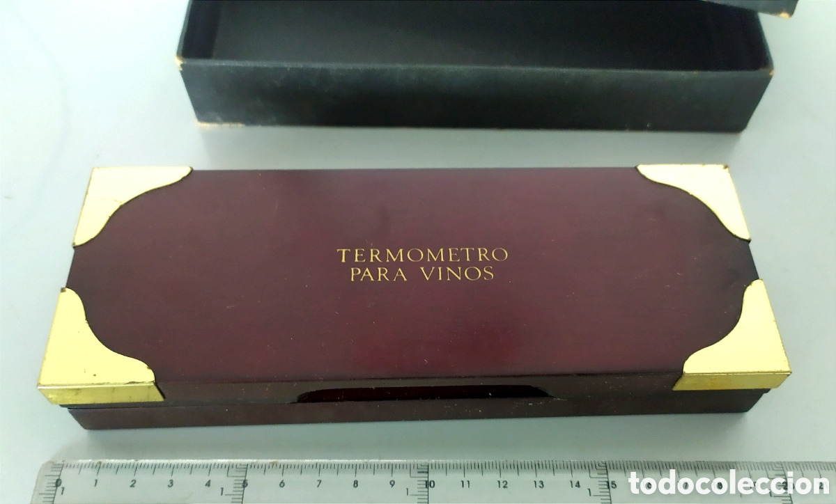 Coleccionismo: Term&oacute;metro para vinos vino - Foto 4