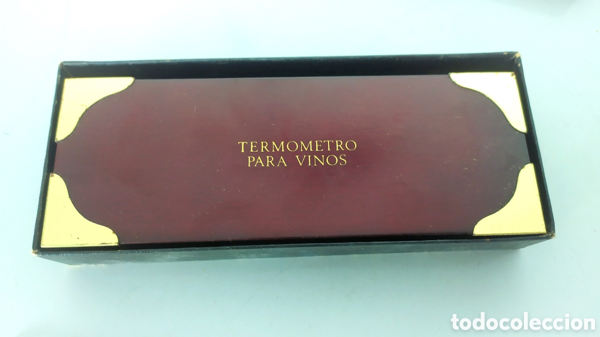 Coleccionismo: Term&oacute;metro para vinos vino - Foto 6
